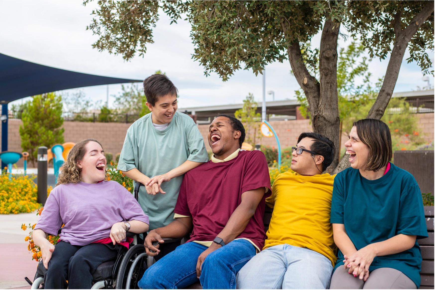 Special Needs Trusts Online - special needs trust organization - Family smiling together, representing how a special needs trust supports lifelong care
